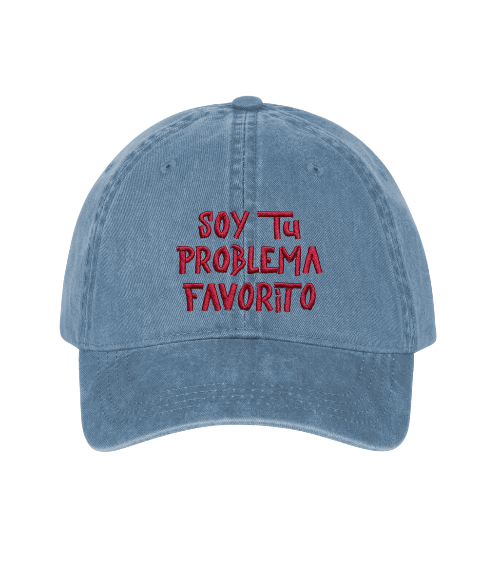 Soy tu Problema Favorito - Washed Cotton Cap