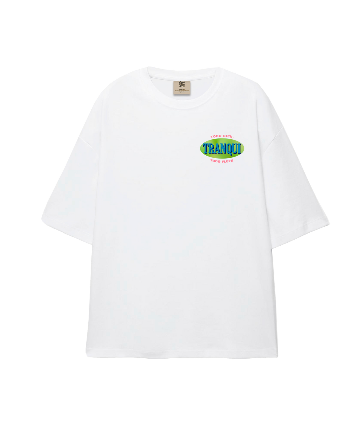 Todo bien TRANQUI todo fluye - Playera Oversize