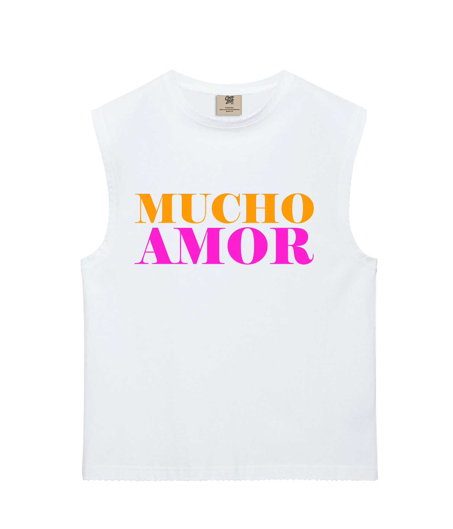 Mucho Amor - Camiseta sin mangas
