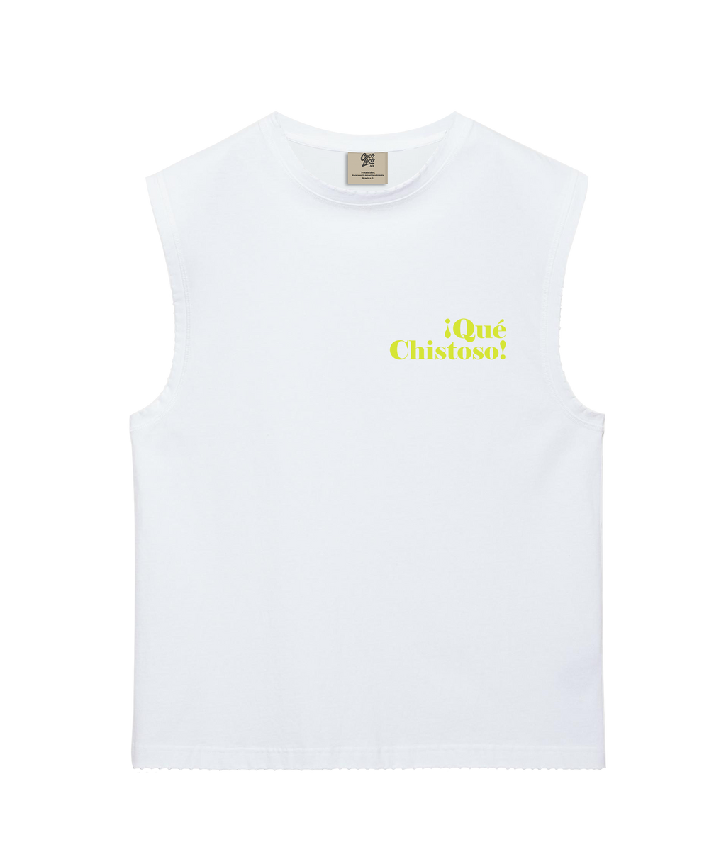 Qué Chistoso - Camiseta sin mangas
