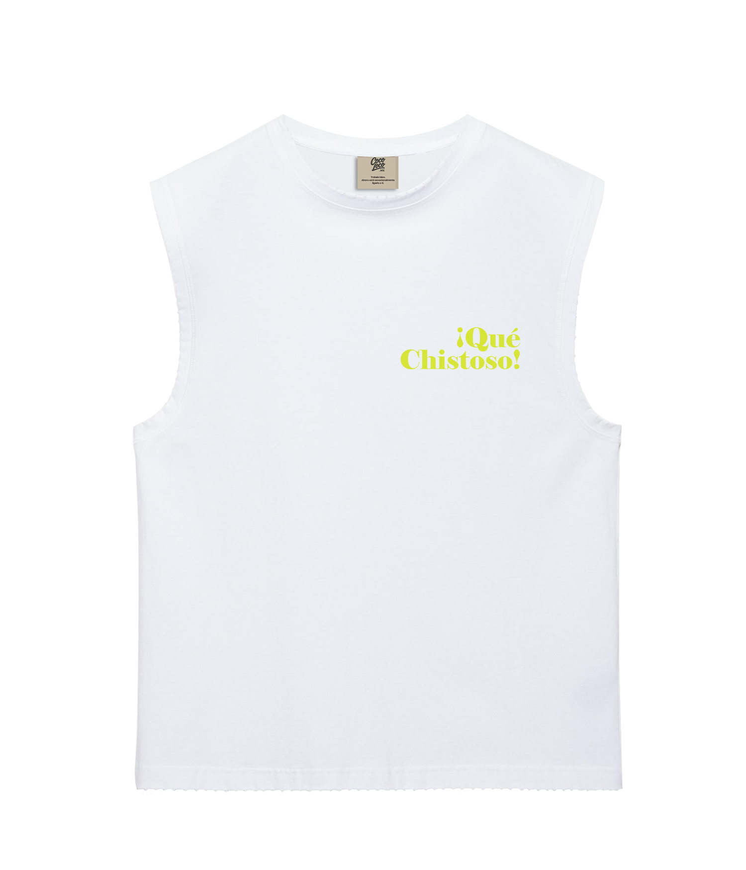 Qué Chistoso - Camiseta sin mangas