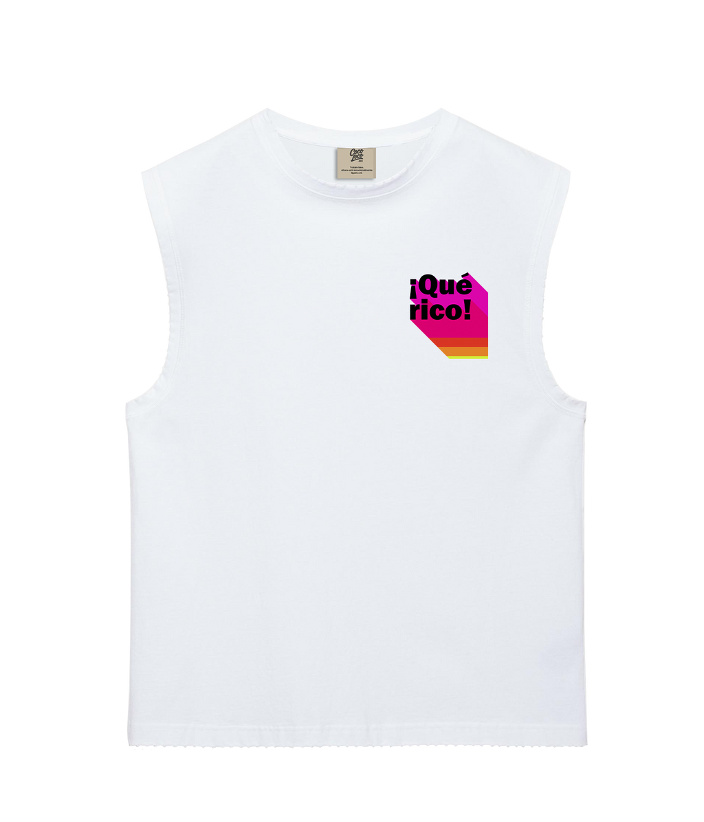Qué Rico - Camiseta sin mangas