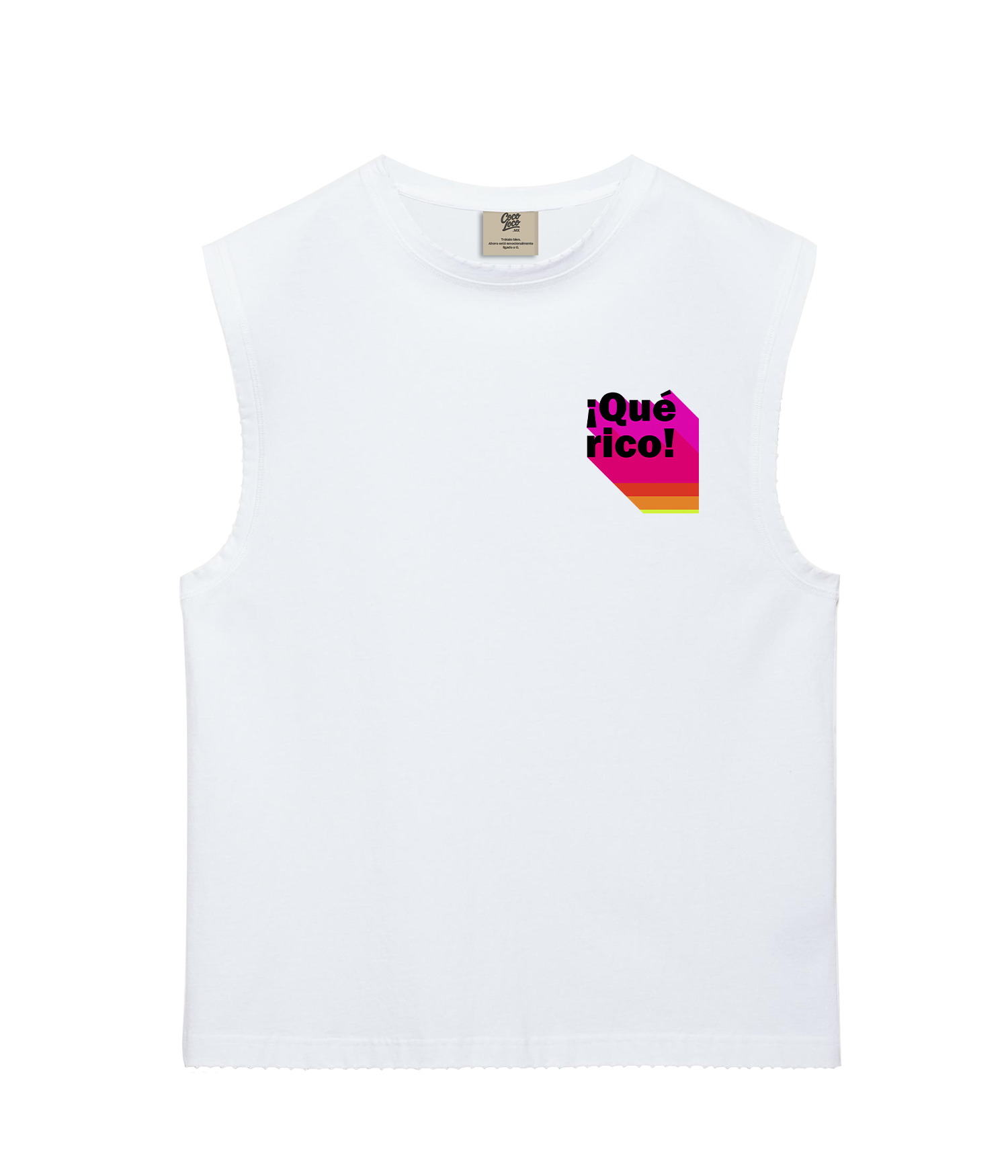 Qué Rico - Camiseta sin mangas