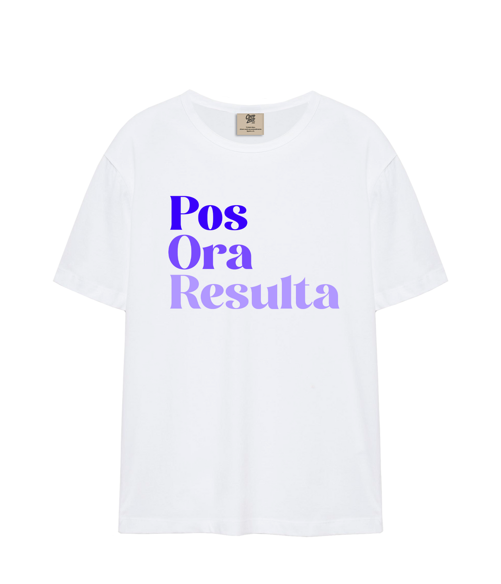 Pos Ora Resulta - Slim fit T-shirt