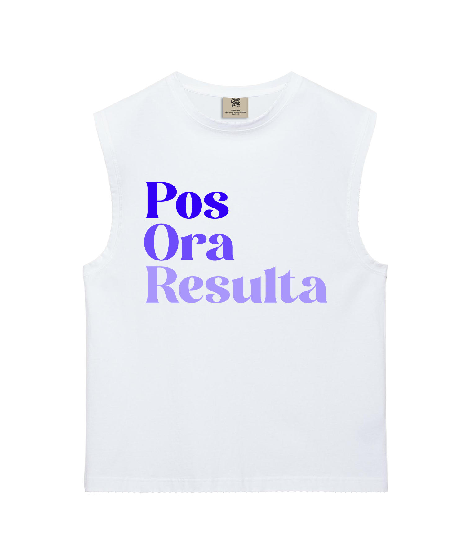 Pos Ora Resulta - Camiseta sin mangas